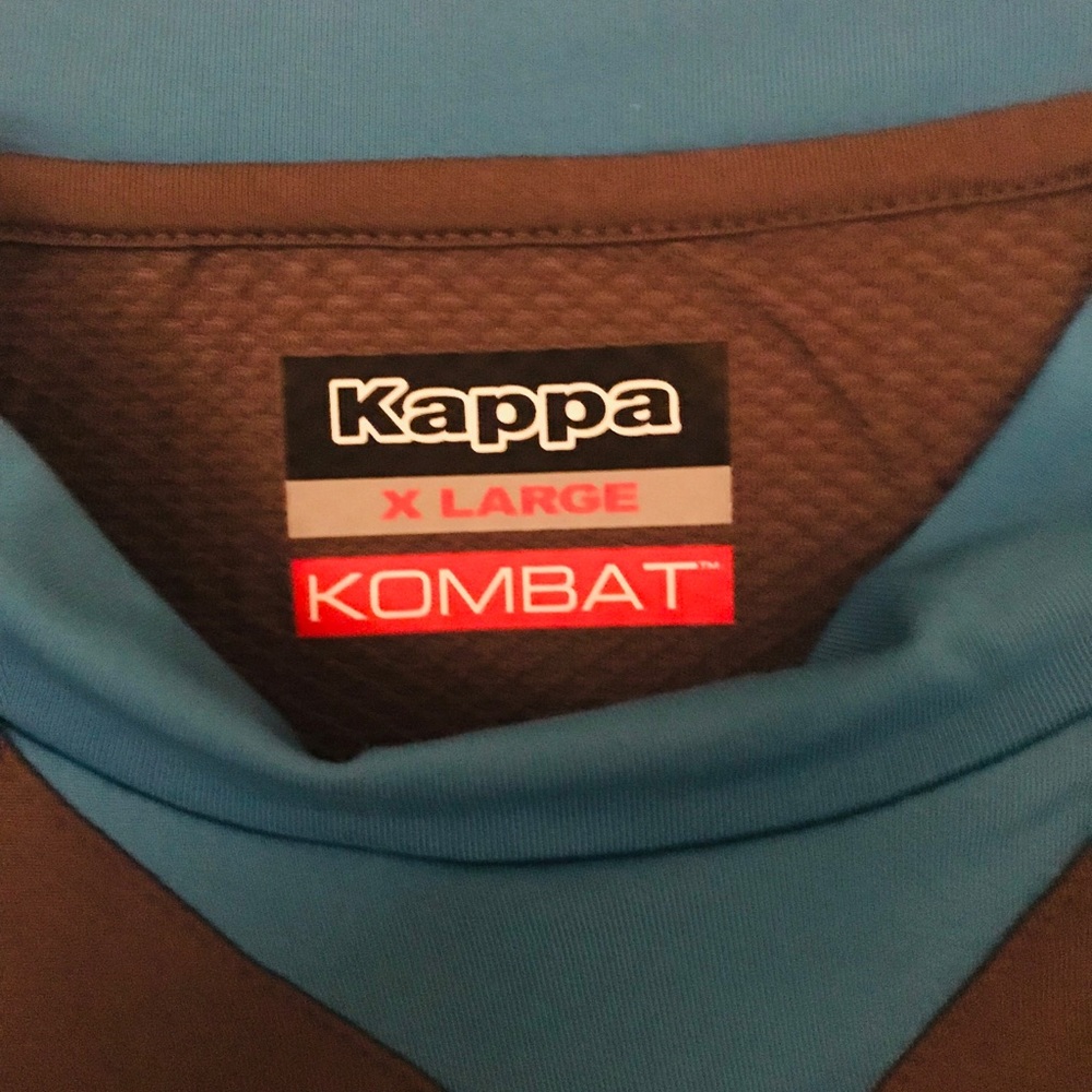 BNWT Authentic LS Kappa Napoli Away Kit - Picture 4 of 7